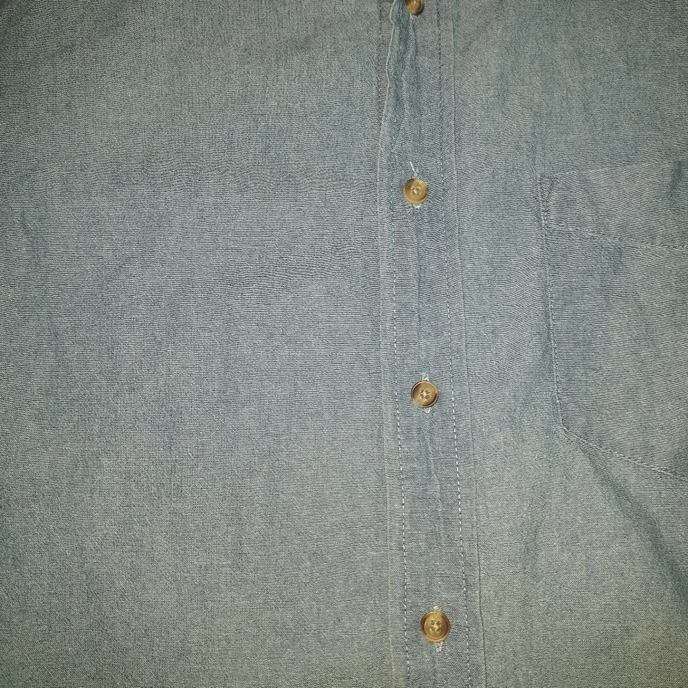 🌞Denim crop shirt - Picture 3 of 6